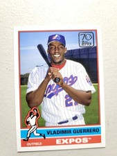 2021 Topps Update Vladimir Guerrero 70 Years Of Topps #70YT-26 NM
