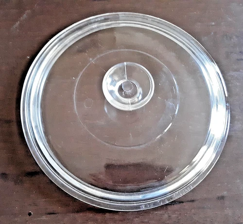 Corning Glass Lid Fits Pyrex 024 2qt, Corning F-1-B  &  B 2 1/2 & Glasbake J2429