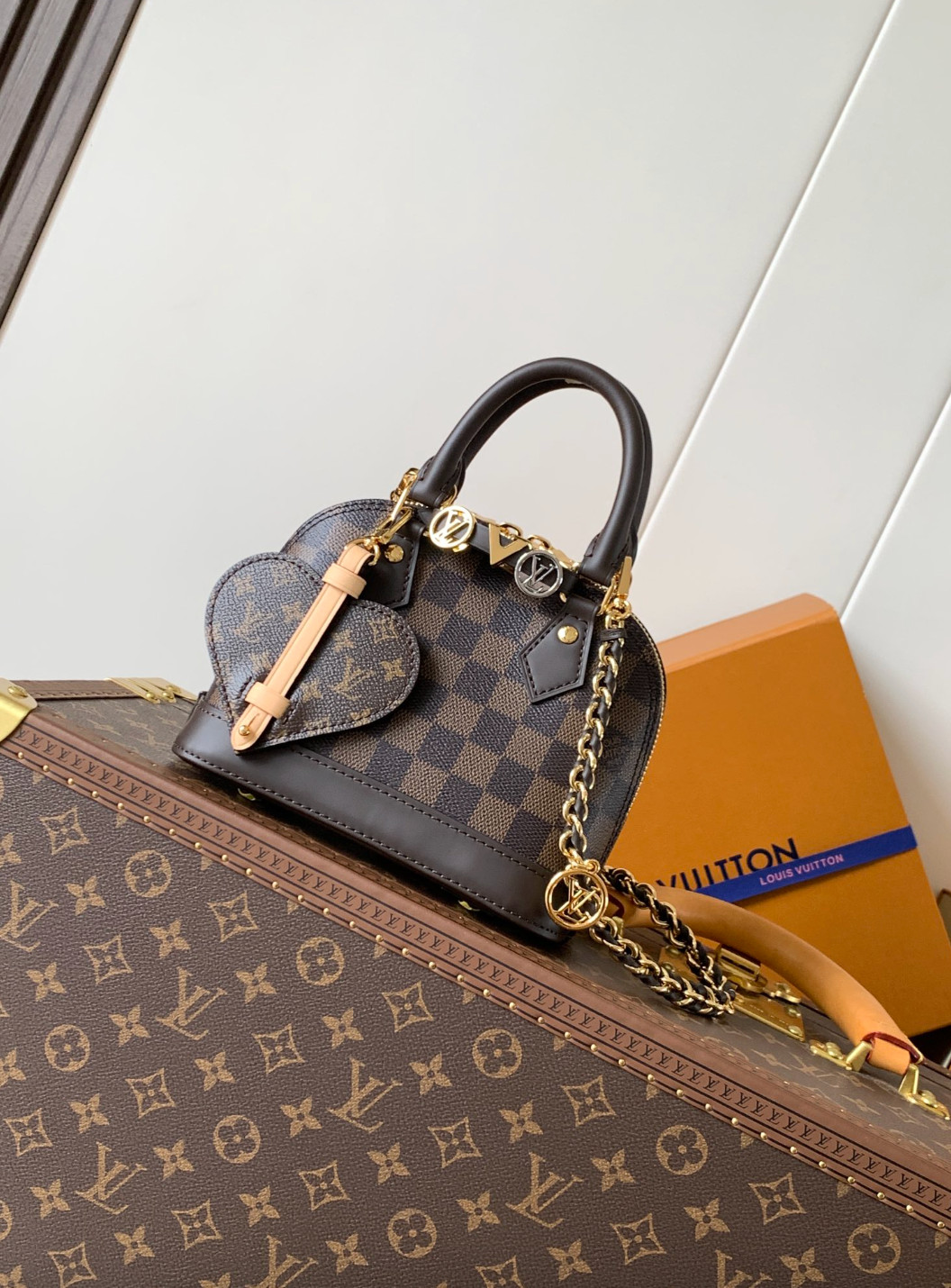 Louis Vuitton Nano Alma Damier Ebene Mini Bag