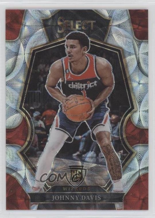 2022-23 Panini Select Premier Level Scope Prizm Johnny Davis #191 Rookie RC 0nr3