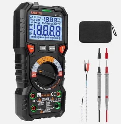 KAIWEETS HT118E Digital Multimeter TRMS 20000 20000 counts, multi-color 