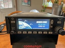 Bendix King KLN94 Aircraft GPS with docking station, parts and KLN89B