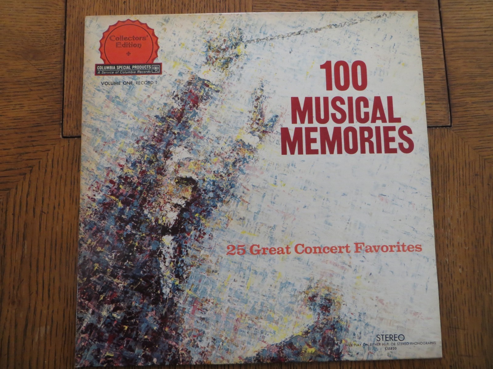 Various – 100 Musical Memories: 25 Great Concert Favorites Vol 1 Record 1 - VG+