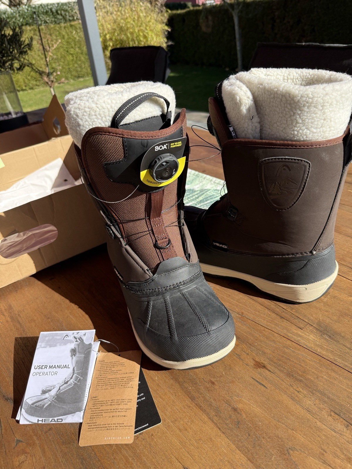 Head Operator Snowboard Boots 43 BAO System Neu