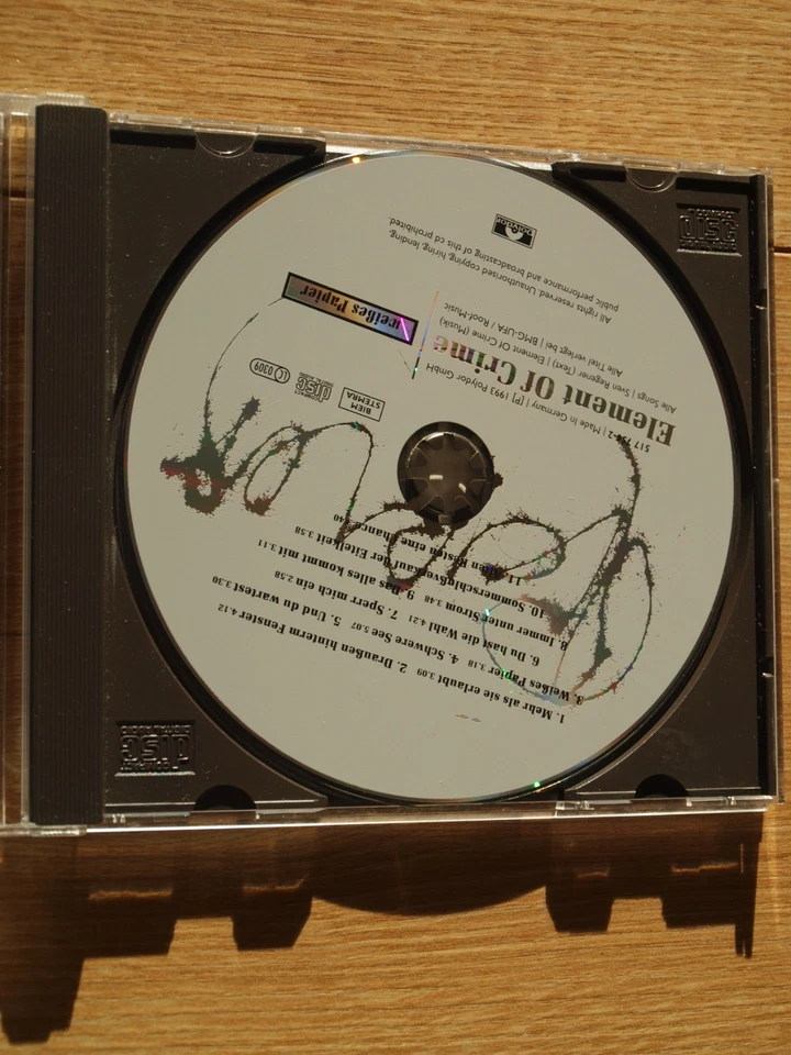 Element Of Crime Weißes Papier - Bild 3 von 4