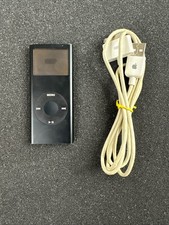 Apple iPod Nano 2nd Gen Black 8 GB A1199 MP3 Player FOR PARTS Or Repair