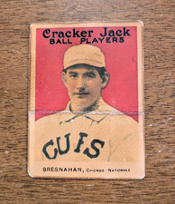 1977 Dover Classic Baseball Cards Reprint - Roger Bresnahan 1915 Cracker Jack