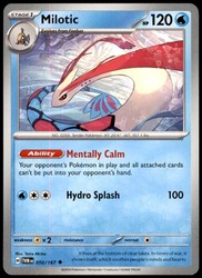 Milotic 050/167 Twilight Masquerade Uncommon Pokemon TCG
