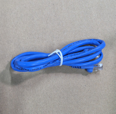 10 PK - Cat5e Ethernet Patch Cable 5ft Blue RJ-45 Male to RJ45 Round Cable