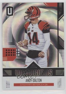 2018 Panini Unparalleled Victorious Whirl 81/100 Andy Dalton #VT-AD 0d2