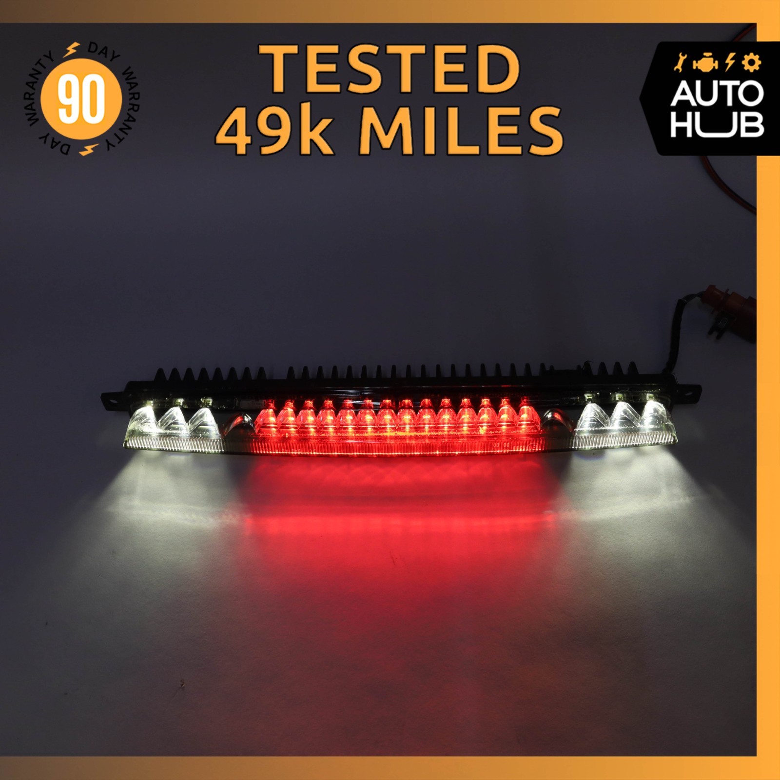 13-18 Bentley Continental GTC GT Rear Fog Light LED Reverse Light Lamp OEM 49k