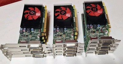 Lot of 12 AMD Radeon R5 340 2GB GDDR3 Short And Long Blades Graphics Video card