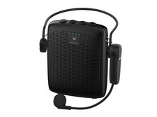 WinBridge Wireless Voice Amplifier for Teachers with Bluetooth Headset Black