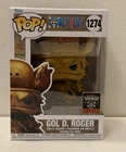 SDCC 2024 Funko Fundays Exclusive One Piece #1274 Gold Gol D. Roger Pop LE 3400