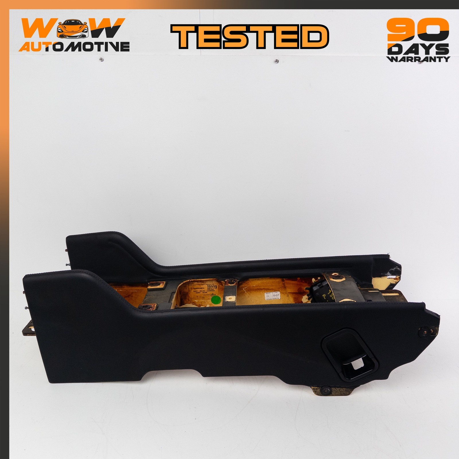 04-10 BENTLEY CONTINENTAL GT COUPE REAR CENTER CONSOLE ARMREST STORAGE OEM
