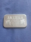 1 oz .999 Silver Art Bar 1776-1976 American Bi-Centennial Flag