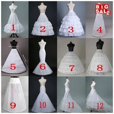 Petticoat Crinoline Slips Hoop Skirt Vintage Underskirt for Gown Dress