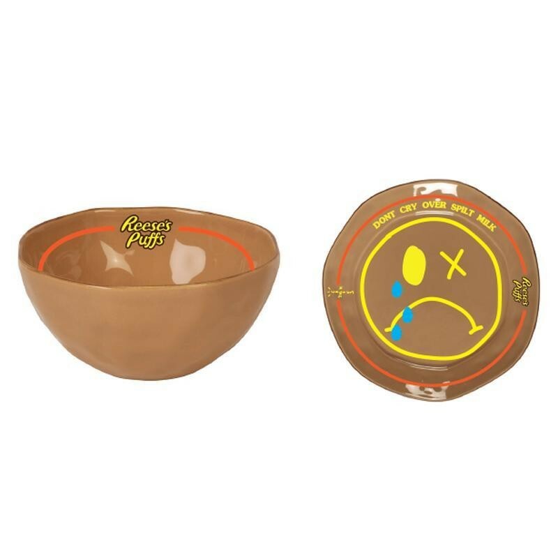 食器 Travis Scott Reese's Puffs Bowl & Spoon Travis Scott's Reese's Puffs Set With Cereal Bowl & Spoon