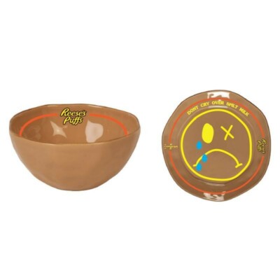 食器 Travis Scott Reese's Puffs Bowl & Spoon Travis Scott's Reese's Puffs Set With Cereal Bowl & Spoon *Order