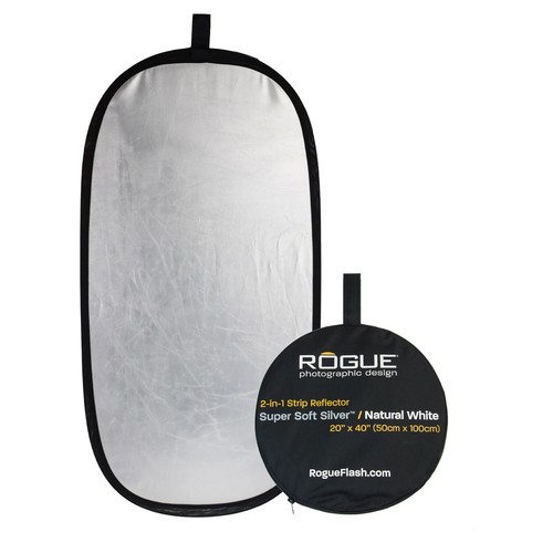 2 Rogue Reflectors (Factory Seconds) - 32" Silver/White + 20x40" Silver/White - Picture 7 of 8