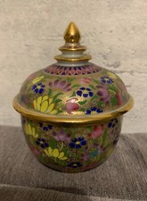 Poterie peinte à la main de Thaïlande