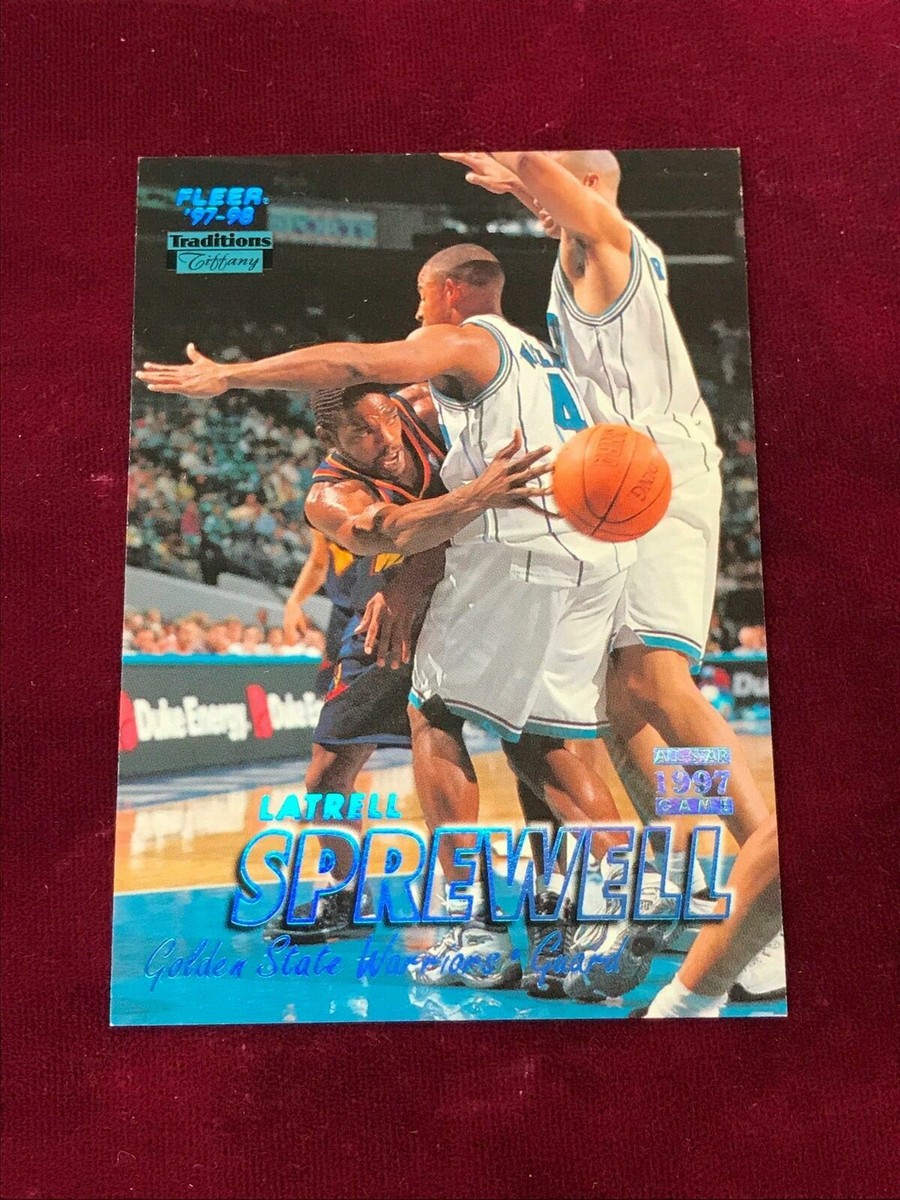 1997-98 Fleer Traditions Tiffany LATRELL SPREWELL Golden State