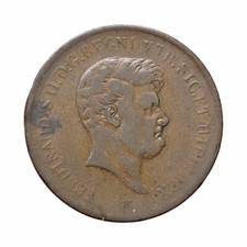 r47_79) NAPOLI Ferdinando II (1830-1859) 5 Tornesi 1859