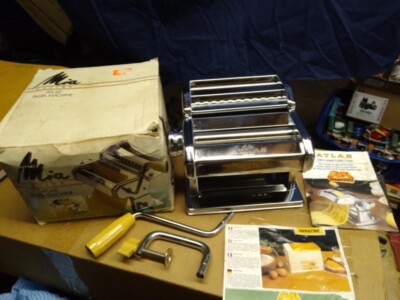 Atlas 150 Classic Pasta Machine Marcato Maker Wellness Made in Italy