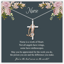 Nurse Graduation Gifts for Women, Nurse Necklace as Nursing Student Graduation P