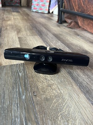 Microsoft Xbox 360 Kinect Sensor Bar Black Model 1414 Tested & Working