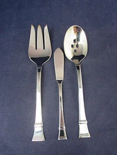 Oneida Silverplate CORONET 3pc Serving Set USA