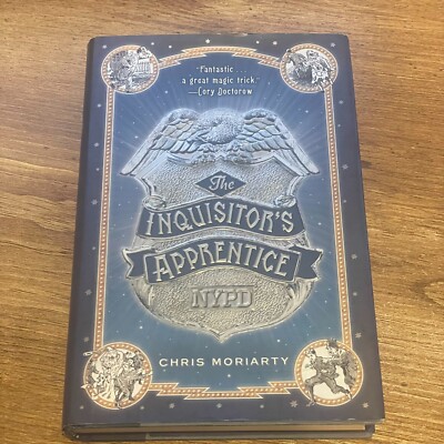 The Inquisitor's Apprentice by Chris Moriarty NEW HARDCOVER