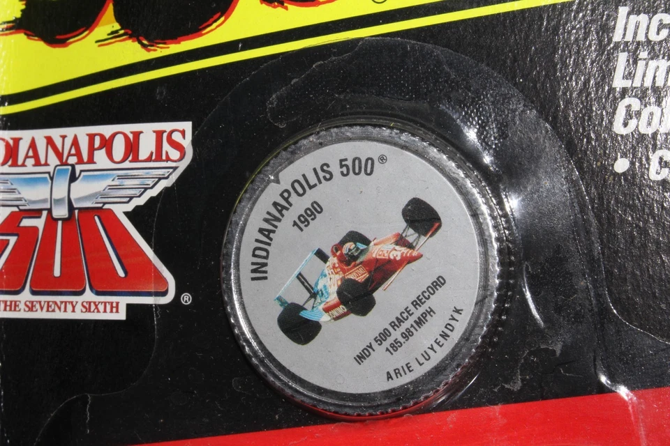 Matchbox Indy 500 Arie Luyendyk 1990 coche de ritmo oficial, 76th Indy 500 diecast #5 Foto 3 de 4