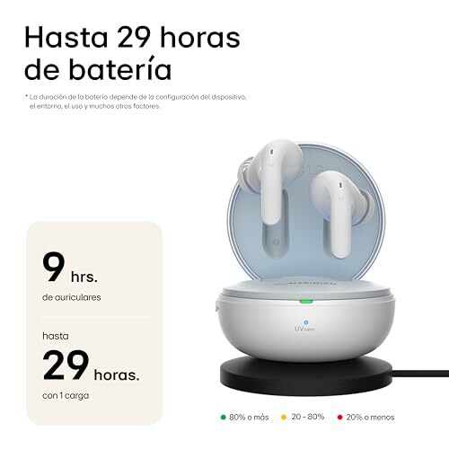 LG TONE Free DT90Q In-Ear Bluetooth Kopfhörer mit Dolby Atmos-Sound, MERIDIAN-Te - Bild 5 von 20