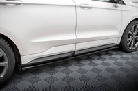 Maxton Design Seitenschweller Ansatz (Paar) Passend FüR Ford Edge Sport Mk2 Schw