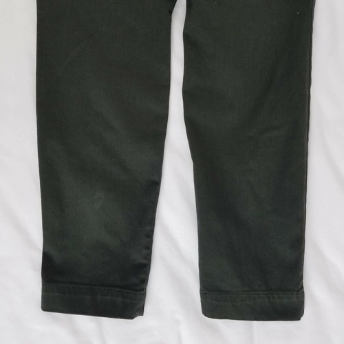 J.CREW Dannie Green Skinny Size 12 Women's Casual Pants Style B0904 BACK ZIP - Picture 7 of 9