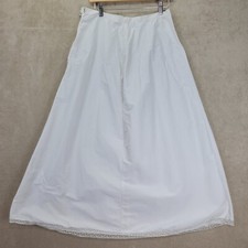 intage Handmade Ivory Bridal Half Slip Long A Line Wedding Petticoat Medium