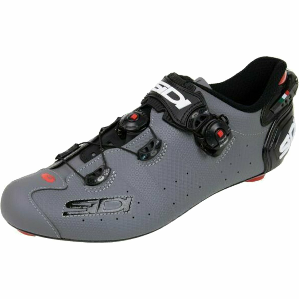 Sidi Men's Wire 2 Road Bicycle Shoes Matte Gray/Black EUR 44 / US