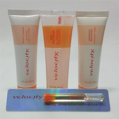 Mary Kay Velocity TRAVEL SIZES Set Moisturizer Cleanser Gel Perfume YOU CHOOSE