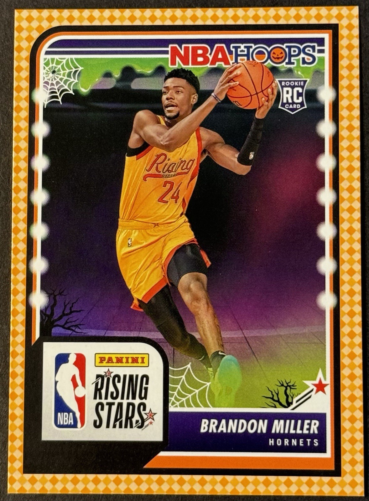 2023-24 Panini NBA Haunted Hoops BRANDON MILLER RC #298  Orange Parallel