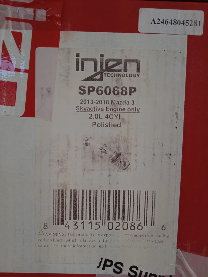 Injen SP6068P Motor-Kaltlufteinlass für 2013–2018 Mazda 3 (nur Skyactive-Motor) - Bild 4 von 4