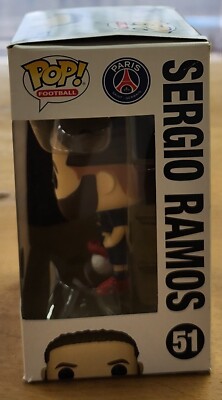 Funko Pop! Football: Paris Saint-Germain - Sergio Ramos Vinyl Figure (Approx. 4.1 Inches)