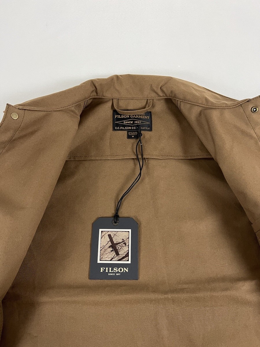 FILSON DRY TIN CLOTH JAC-SHIRT SEPIA M NWT US MADE | eBay FILSON DRY TIN CLOTH JAC-SHIRT SEPIA M NWT US MADE | eBay