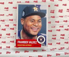 2021 TOPPS LIVING SET # 464 FRAMBER VALDEZ Houston Astros