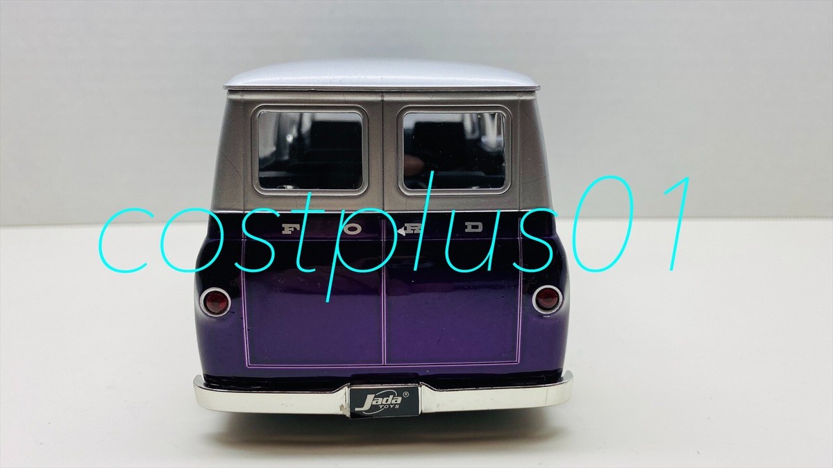 JADA DUB CITY 1965 FORD ECONOLINE 1:24 PURPLE 2T BABY MOON