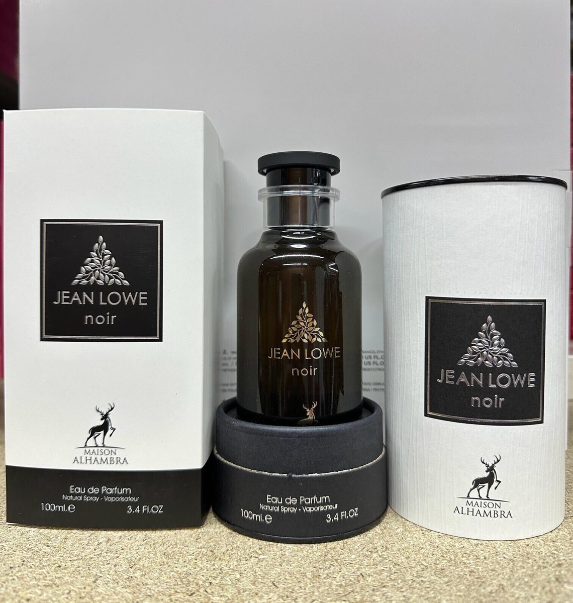 香水(男性用) ALHAMBRA JEAN LOWE Noir 100ml Jean Lowe Noir EDP Perfume By Maison Alhambra 100 ML - Jean