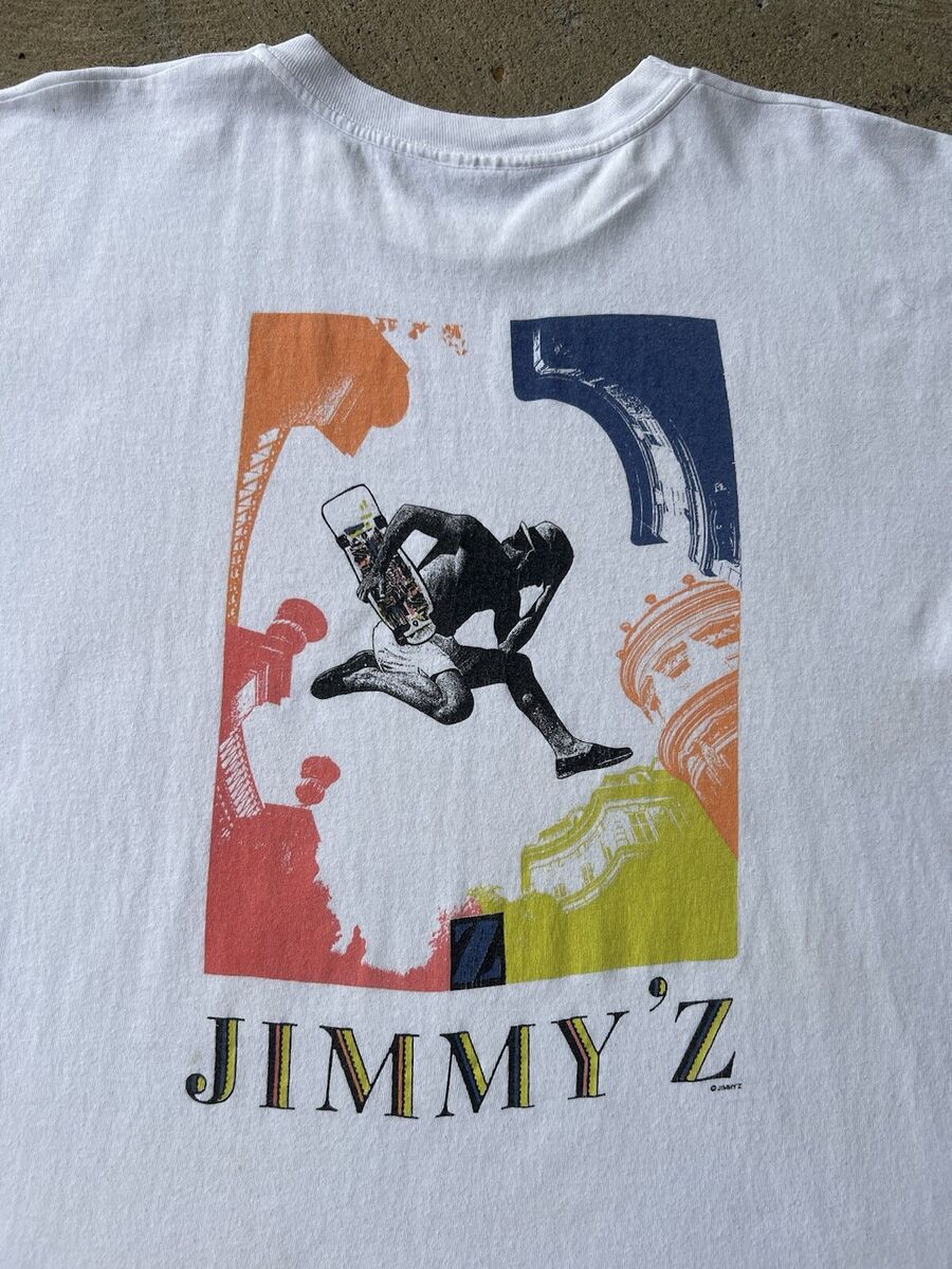 JIMMY'Z VINTAGE T-SHIRT 1980's Skate Surf MEN'S X-Large JIMMY'Z VINTAGE T-SHIRT 1980's Skate Surf MEN'S X-Large