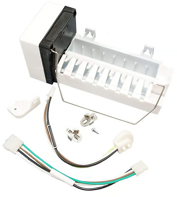 4317943 Refrigerator Ice Maker for Whirlpool Kenmore KitchenAid 626633, Open Box