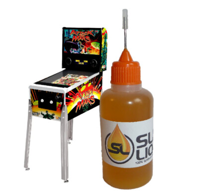 Slick Liquid Lube Bearings 100% Synthetic Oil for Bally and All Arcade Games
