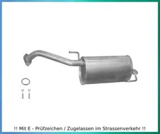 Endschalldämpfer für Nissan Micra III (K12) 1.0 1.2 1.4 1.5 dCi Auspuff Dichtung